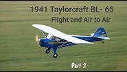Flying a 1941 BL-65 Taylorcraft