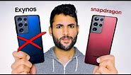 Galaxy S21 Ultra - Exynos vs Snapdragon.
