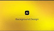 How to Make Gold Foil Texture Background | Adobe Illustrator Tutorials