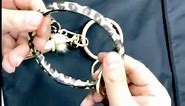 Idakekiy Key Chain Bracelet Wristlet Keychain PU Leather Bangle Keyring Key Chain Holder for Girl...