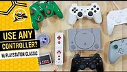 How to use Almost Any Controller on the PlayStation Classic