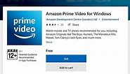 Amazon Prime Video App Is Now Available for Windows 10