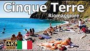 Cinque Terre, Italy 🇮🇹 Walking Tour in 4K - Riomaggiore
