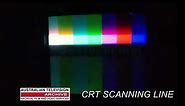 CRT SCAN LINES (IN SLOW MOTION) 50hz PAL