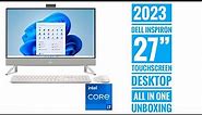 The 2023 Dell Inspiron 27” TouchScreen All In One Unboxing - 13th Gen i7 With Nvidia GFX #BESTBUY