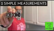 How To Measure and Pick Replacement Cabinet Hinges | Soft Close
