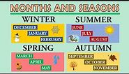 Seasons - Months of the Year - Science for Kids | @PrimaryWorld