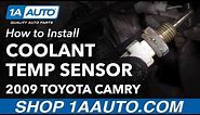 How to Replace Coolant Temperature Sensor 06-11 Toyota Camry
