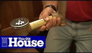 How to Fix a Bathtub Drain Stopper | This Old House