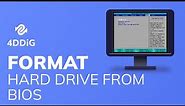 【Step-by-Step】How to Format a Hard Drive from BIOS?| How to Setup Hard Drive in BIOS|Wipe Hard Drive