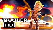 GUARDIANS OF THE GALAXY 2 "Angry Baby Groot" Trailer + NEW Clip (2017) Chris Pratt Action Movie HD