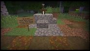 How to Make a Working Sword in the Stone in Minecraft