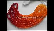 Amazing Natural Mexican Fire Opal Gemstone Beads Wholesale Exporter