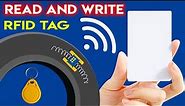 How to Read & Write RFID Tags || How to Program an RFID Card