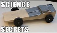 EASY Pinewood Derby Car WINS using Science!!!