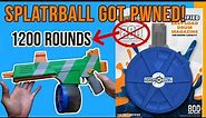 UPGRADE 800 Round SplatRBall Drum Mag to 1200 Round | Splat-R-Ball SRB400 Gel Blaster Gun Magazine