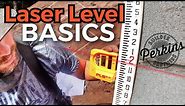 Laser Level Basics | How To use a laser level
