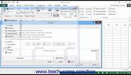 Excel 2013 Tutorial The Page Setup Dialog Box Microsoft Training Lesson 9.3