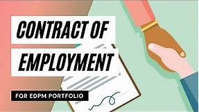 Contract of Employment| CSEC EDPM