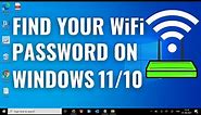 How to Find your WiFi Password Windows 11/10 WiFi [Easiest Way]