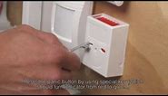 How to test and reset alarm panic button (PAB)