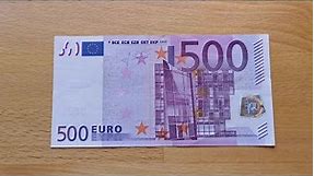 [4K] 500 Euro Banknote Series 2002