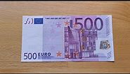 [4K] 500 Euro Banknote Series 2002