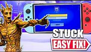 How to Fix Fortnite Stuck on Login Screen in Nintendo Swtich | Unable to Login Fortnite in Switch