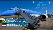 Discovering the Embraer E195-E2 with KLM Cityhopper