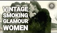 Glamour of the Past: Women Smoking from the 1920s to 1950s