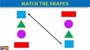 Match the Shapes | match the shapes to the correct pictures | match the shapes with pictures