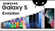 Evolution of Samsung Galaxy S (S1-S22)