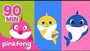 If Sharks are Happy + More | Baby Shark Songs Compilation | Pinkfong Kids Songs