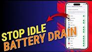 iPhone 15 Draining Battery On Idle? Here’s The Fix!