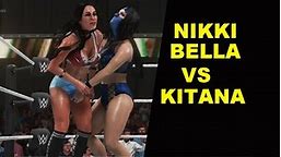WWE 2K19 Nikki Bella vs Kitana - No Holds Knockout Match