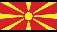 Historical Flag Of North Macedonia