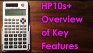 HP10s+ Overview of key features - Calculator Review - Modes, fractions, Decimals, Percentage, & More