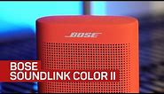 Bose's SoundLink Color II is an excellent Bluetooth speaker that raises its game