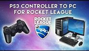 How to Connect PS3 Controller to PC for Rocket League (and other games)