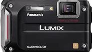 Panasonic Lumix TS4 12.1 TOUGH Waterproof Digital Camera with 4.6x Optical Zoom (Black)