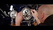 Custom Dynamics TruBEAM 7 Inch LED Motorcycle Headlight Install