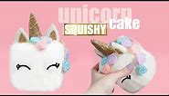 DIY UNICORN CAKE SQUISHY | Memory Foam Squishy