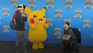 Pokemon-obsessed couple get engaged in front of Pikachu