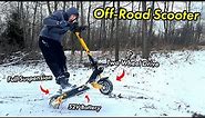 My New Electric Off-Road Scooter Is A Beast!