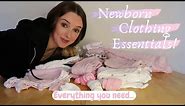 Newborn Essentials (Clothing) | What Do You Actually Need?! | LottieJLife