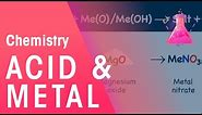 Acid + Metal | Acids, Bases & Alkalis | Chemistry | FuseSchool