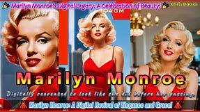 👗 Marilyn Monroe: A Digital Revival of Elegance and Grace! 👗