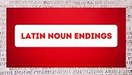 Latin Noun Endings: A Guide To All 5 Declensions - Books 'n' Backpacks