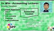 Lecture 05: Partnership Taxation. Taxation for Corporation. [Income Taxation]