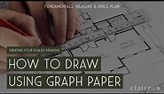 How to Create a Scaled Drawing on Graph Paper | Hand Draw Your Room Like an Interior Designer